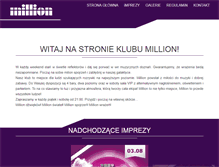 Tablet Screenshot of millionclub.eu